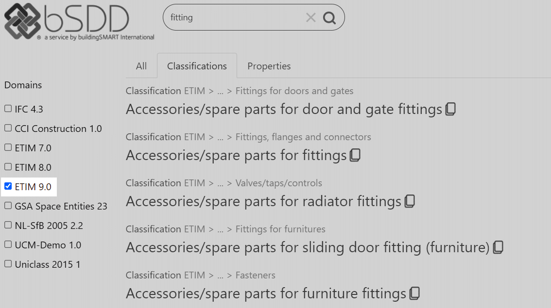 ETIM 9.0 published in the bSDD: optimizing data flow in the building sector